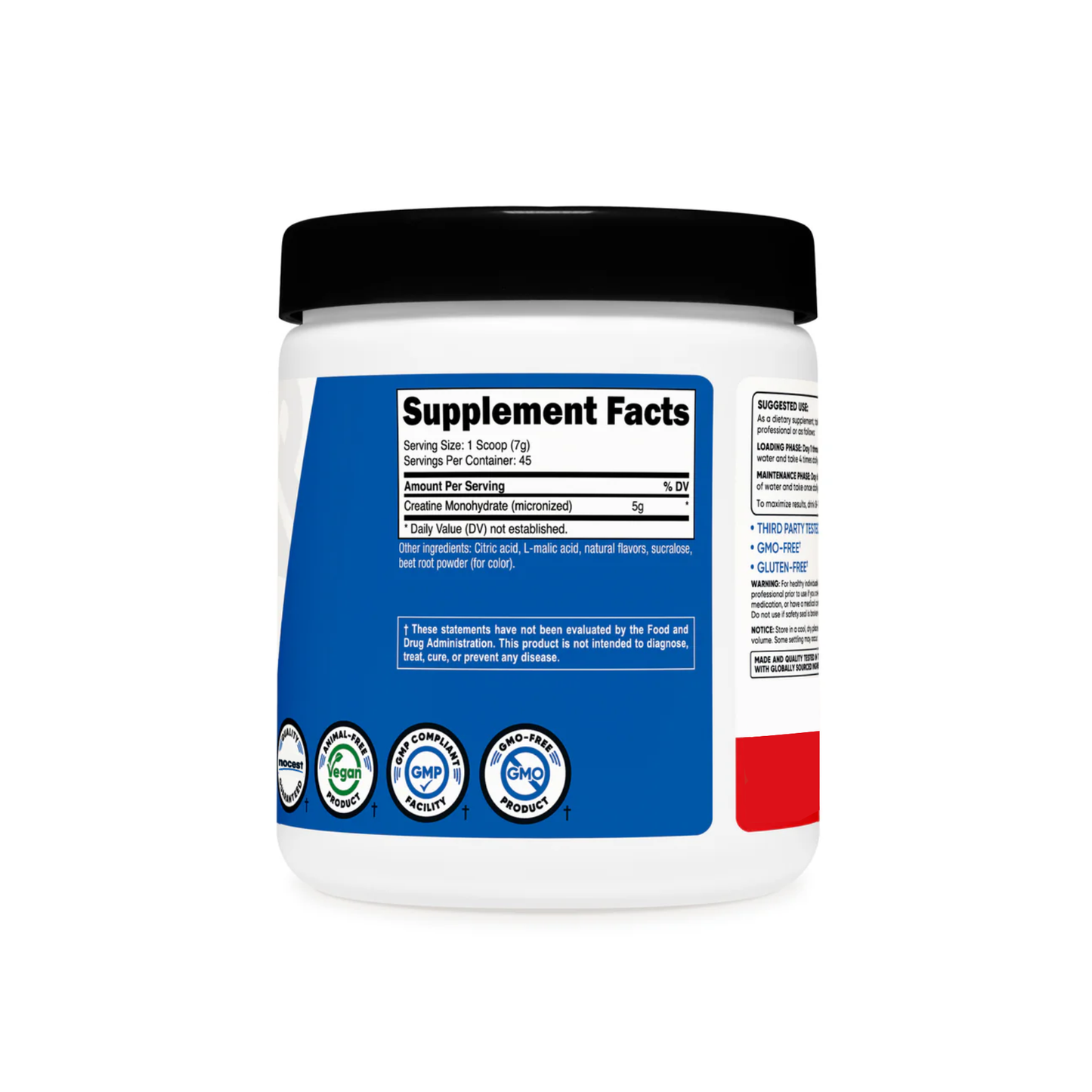 Nocest Creatine Monohydrate Powder