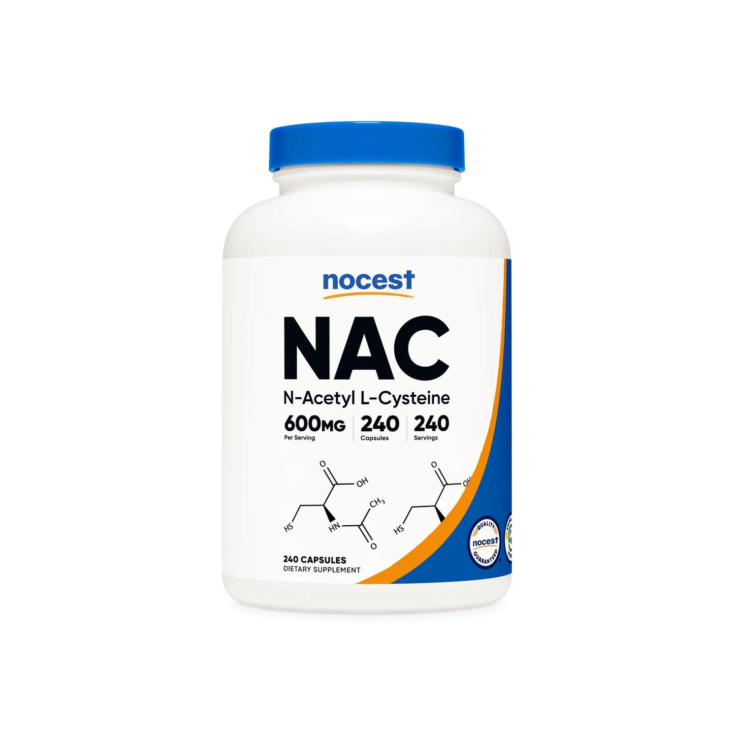 Nocest N-Acetyl L-Cysteine (NAC) Capsules