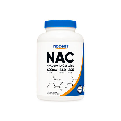 Nocest N-Acetyl L-Cysteine (NAC) Capsules
