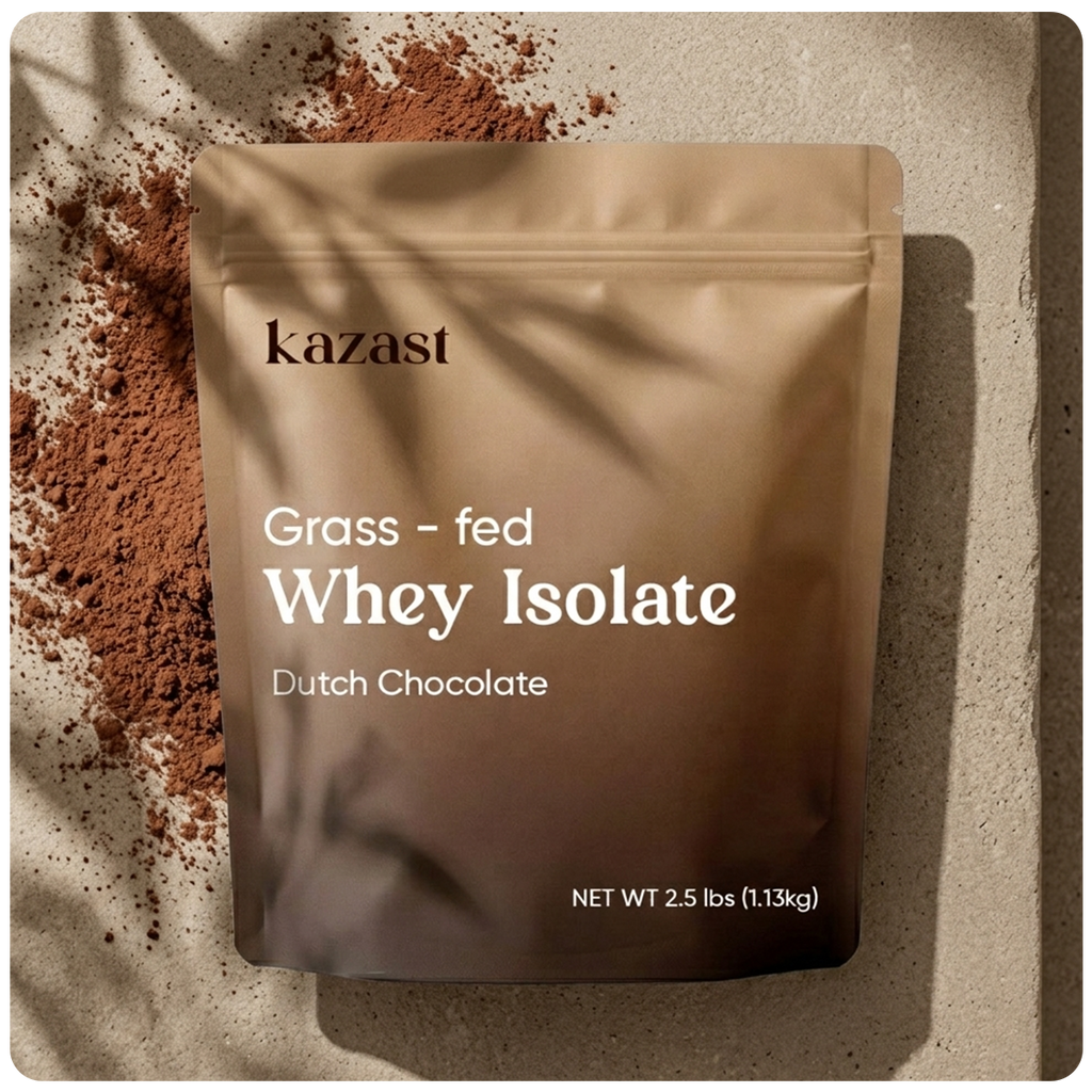 Kazast® Whey Protein Isolate Powder - Dutch Chocolate