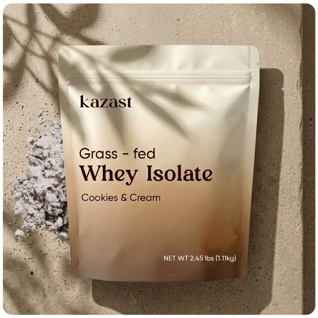 Kazast® Whey Protein Isolate Powder - Cookies and Cream