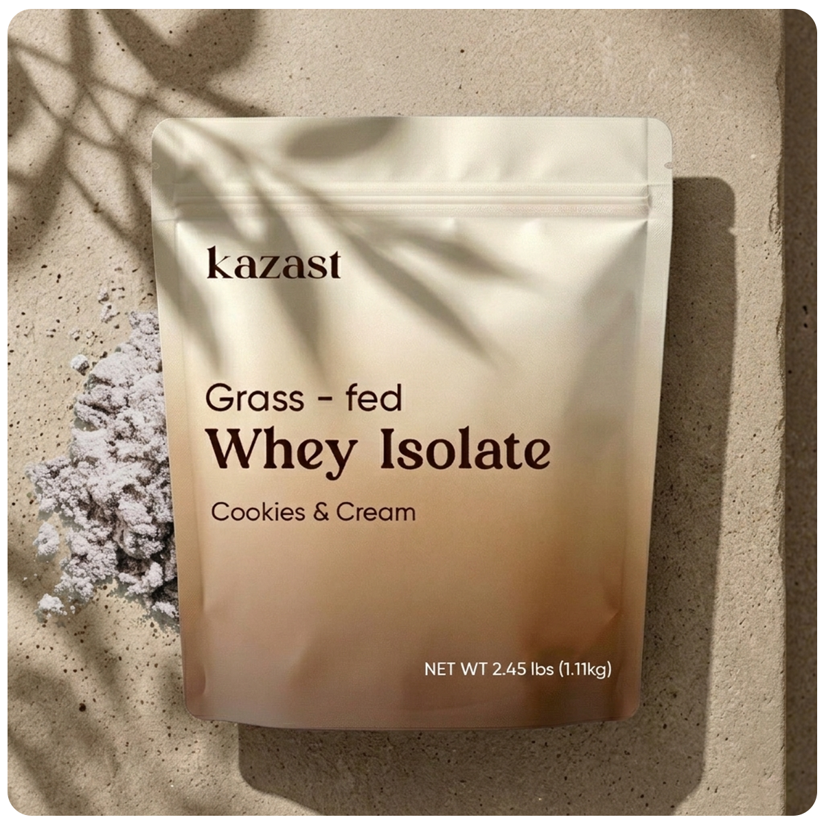 Kazast® Whey Protein Isolate Powder - Cookies and Cream